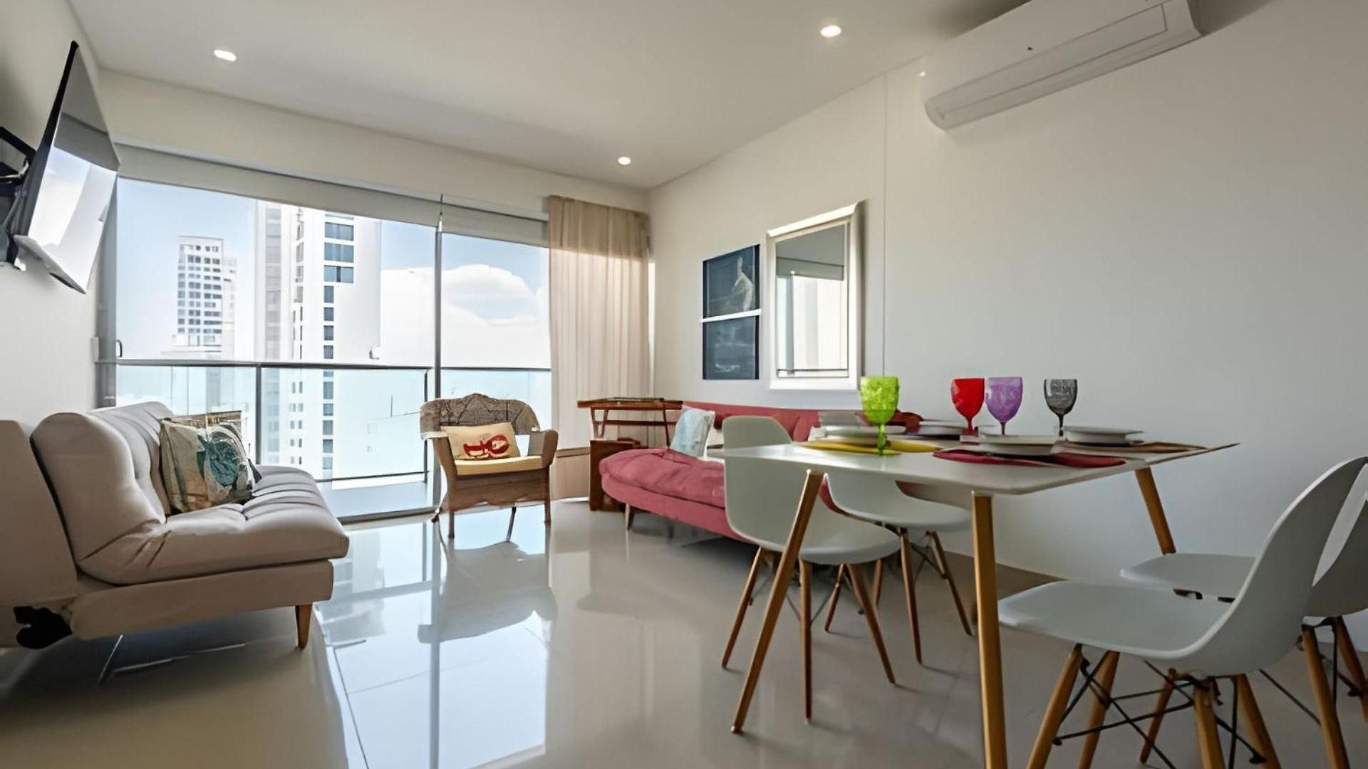 Apartamento Infinitum - Spectacular Sea View 25th Floor Cartagena