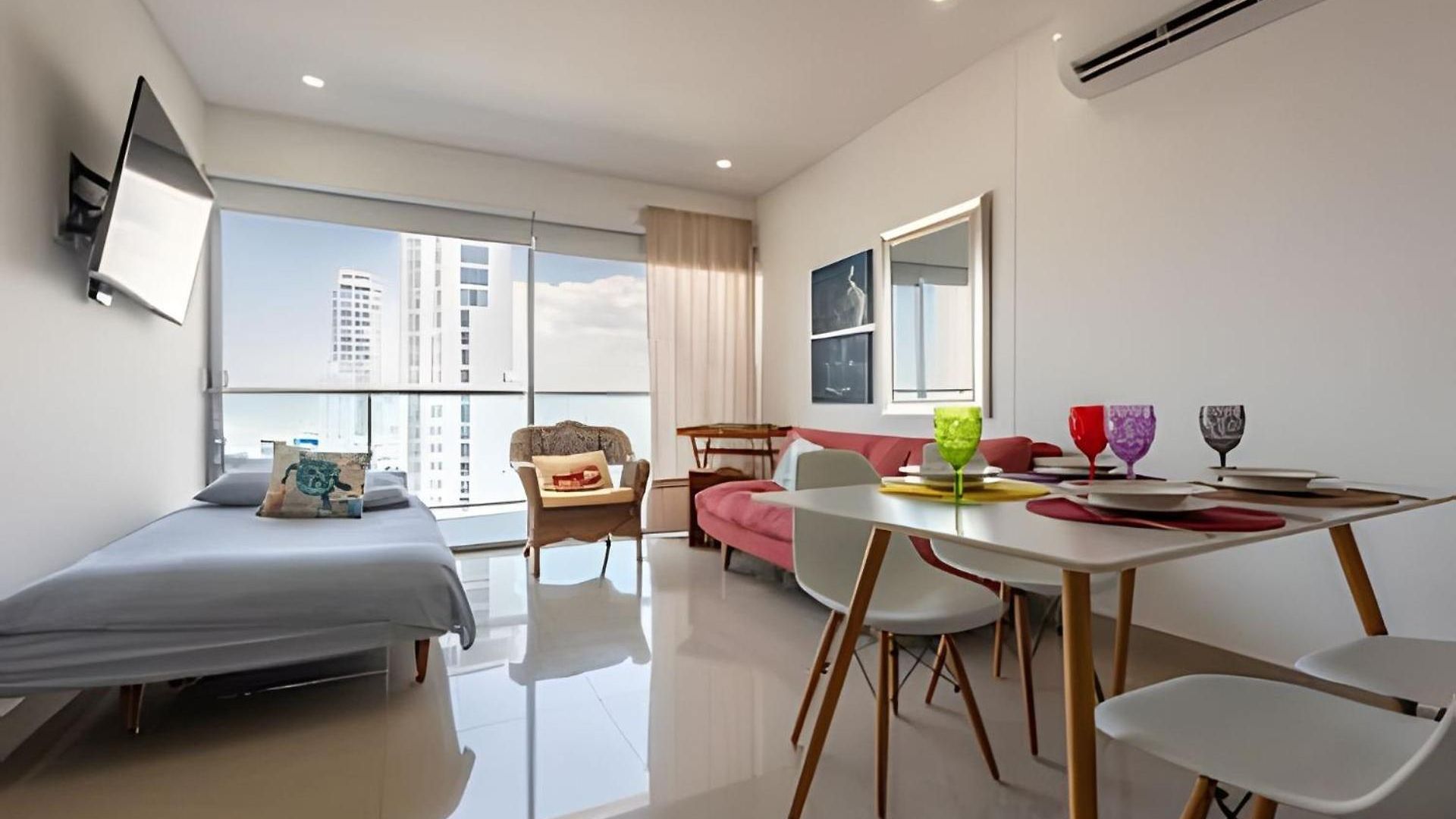 Apartamento Infinitum - Spectacular Sea View 25th Floor Cartagena